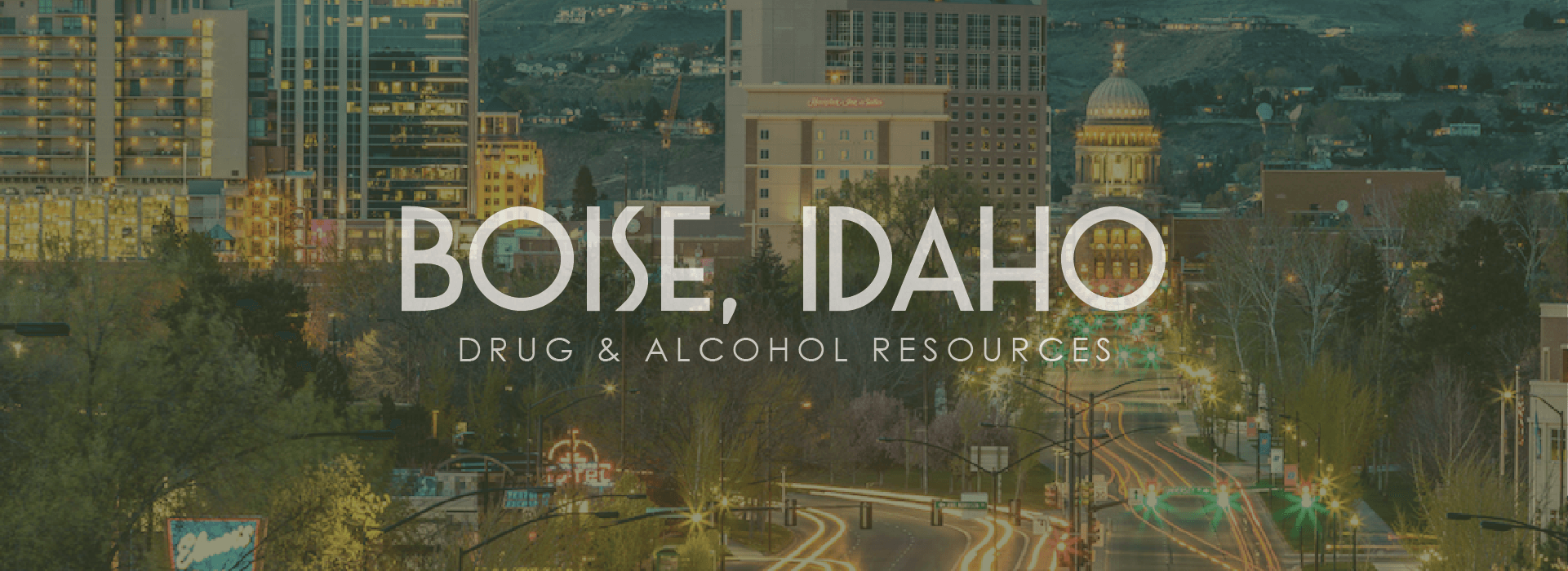 Boise Addiction Resources Header